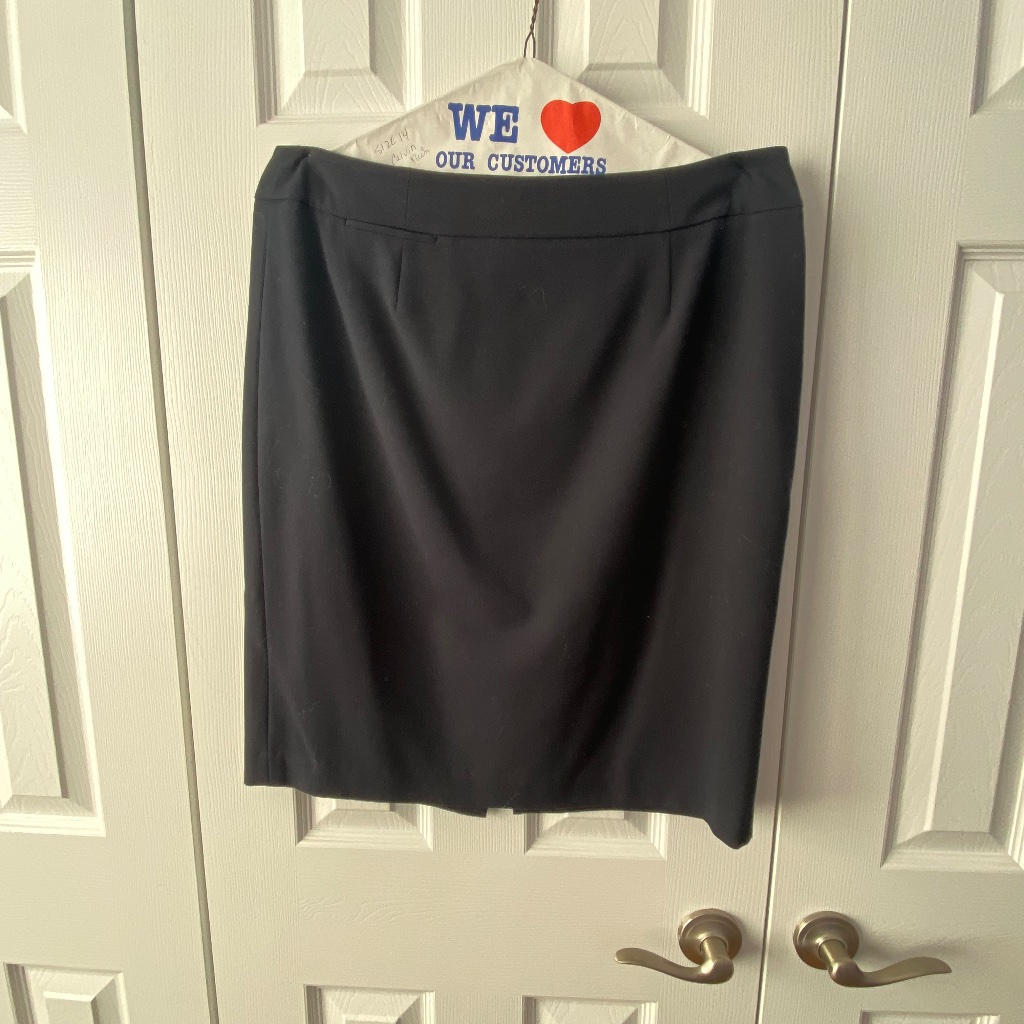 Calvin Klein Size 14 Dry Cleaned Great Shape Navy